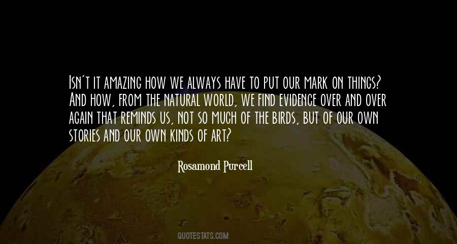 Rosamond Purcell Quotes #1009522