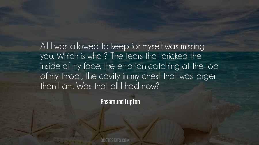 Rosamund Lupton Quotes #1801433