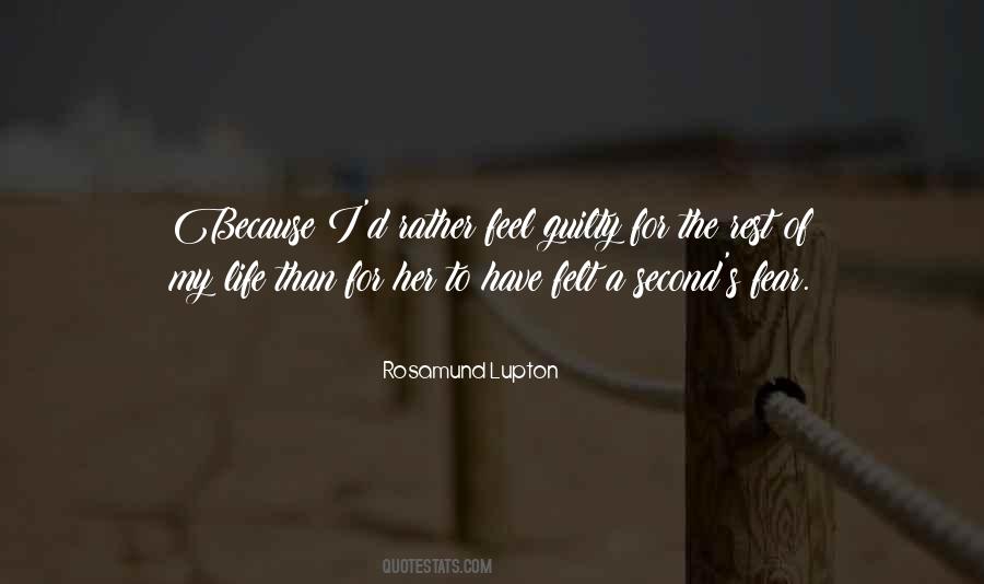 Rosamund Lupton Quotes #49583