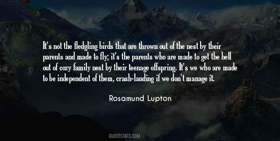 Rosamund Lupton Quotes #789741