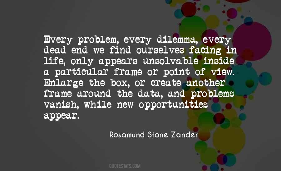 Rosamund Stone Zander Quotes #1040257