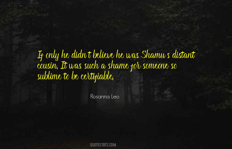 Rosanna Leo Quotes #79298