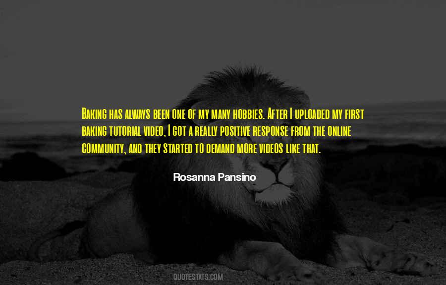 Rosanna Pansino Quotes #885526