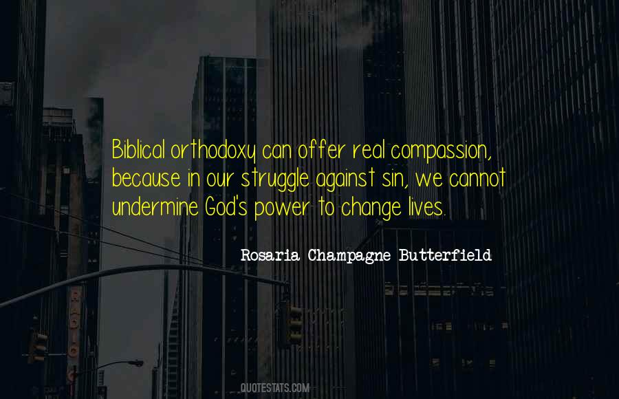 Rosaria Champagne Butterfield Quotes #1299888