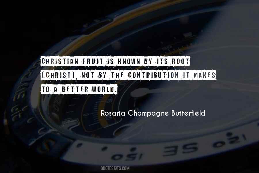 Rosaria Champagne Butterfield Quotes #1596371