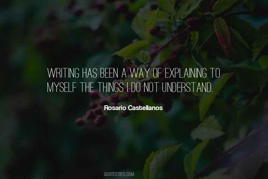 Rosario Castellanos Quotes #25552