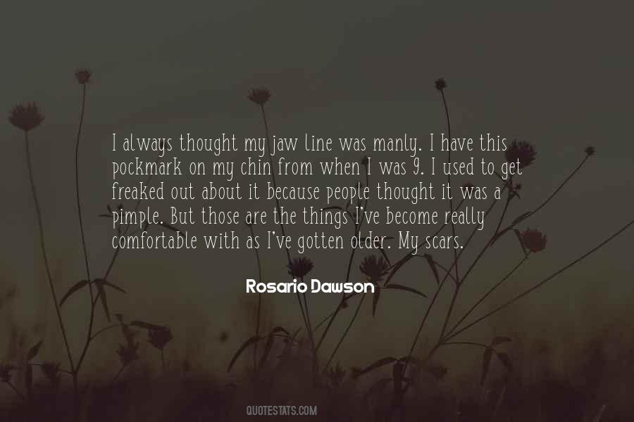 Rosario Dawson Quotes #1115317