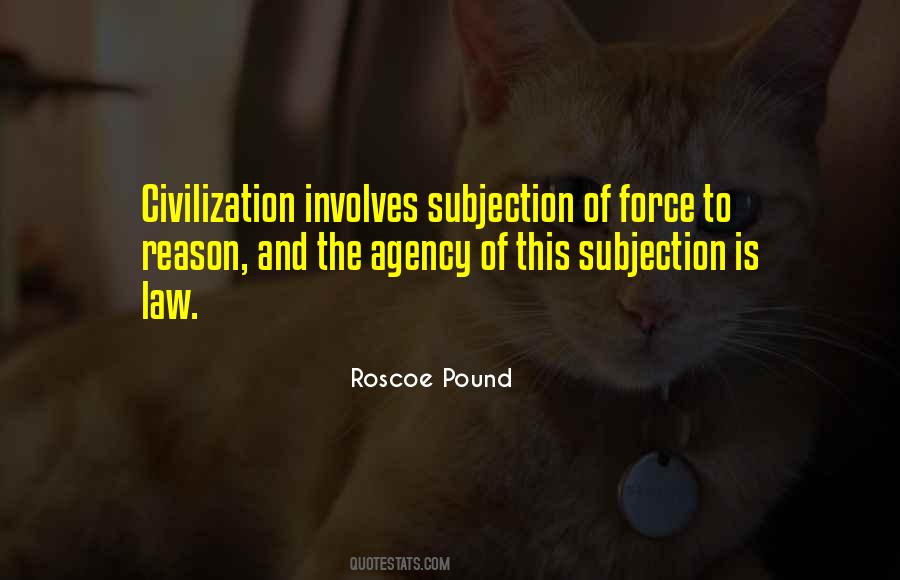Roscoe Pound Quotes #1432288