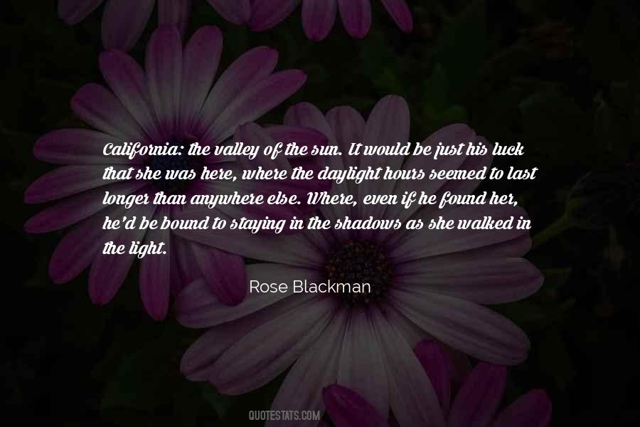 Rose Blackman Quotes #565440