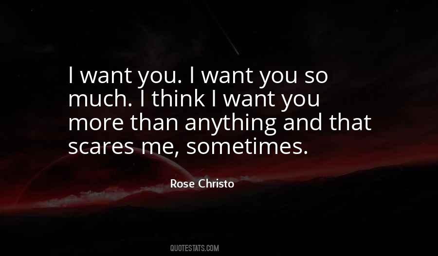 Rose Christo Quotes #1146374