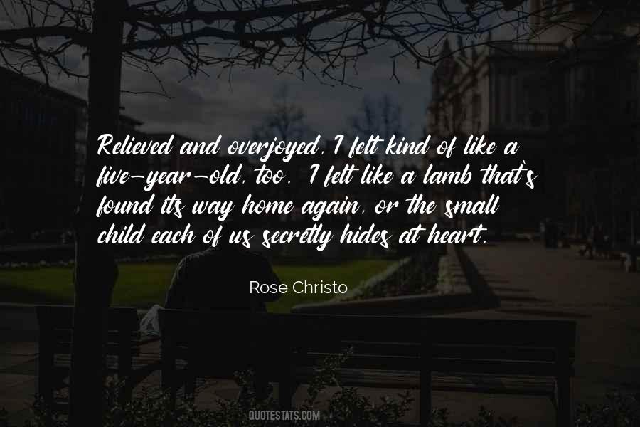 Rose Christo Quotes #1552614