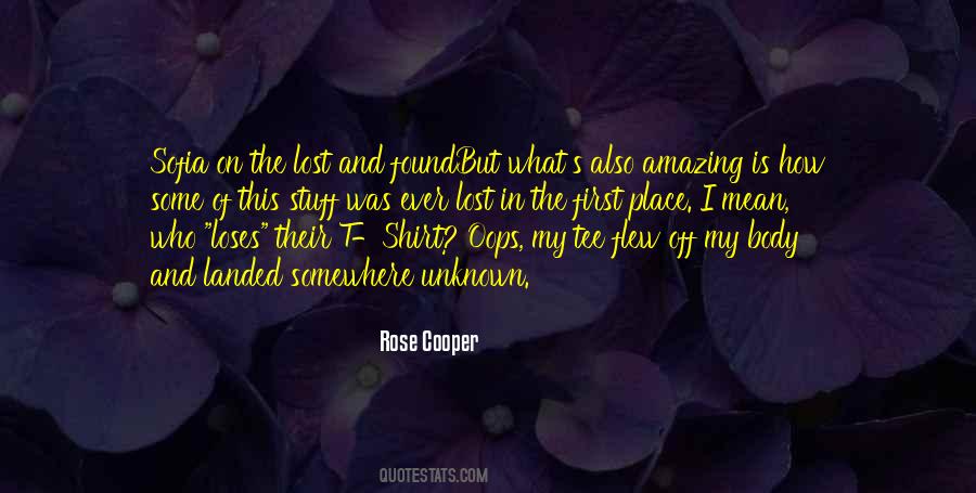 Rose Cooper Quotes #1654661