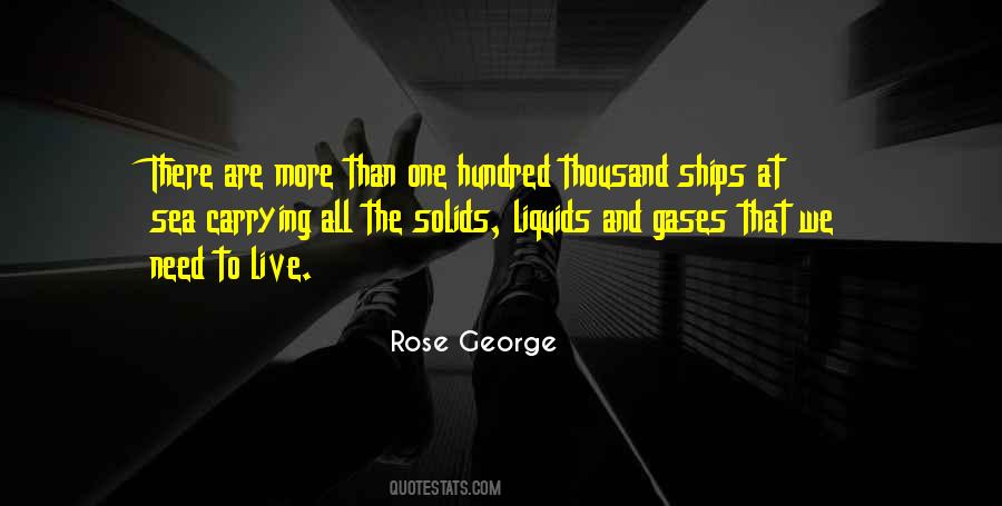 Rose George Quotes #1591605