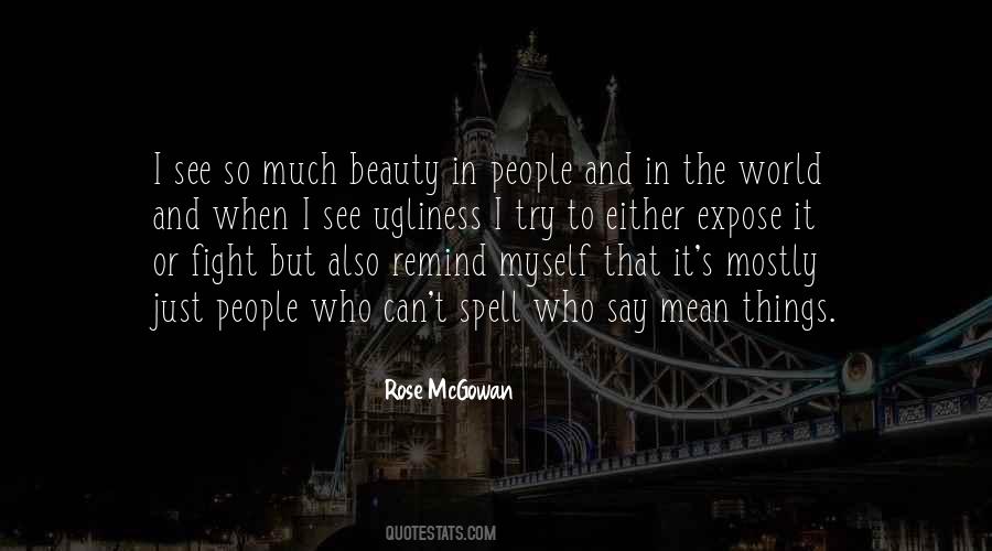 Rose McGowan Quotes #178441 Rose McGowan Quotes #178441