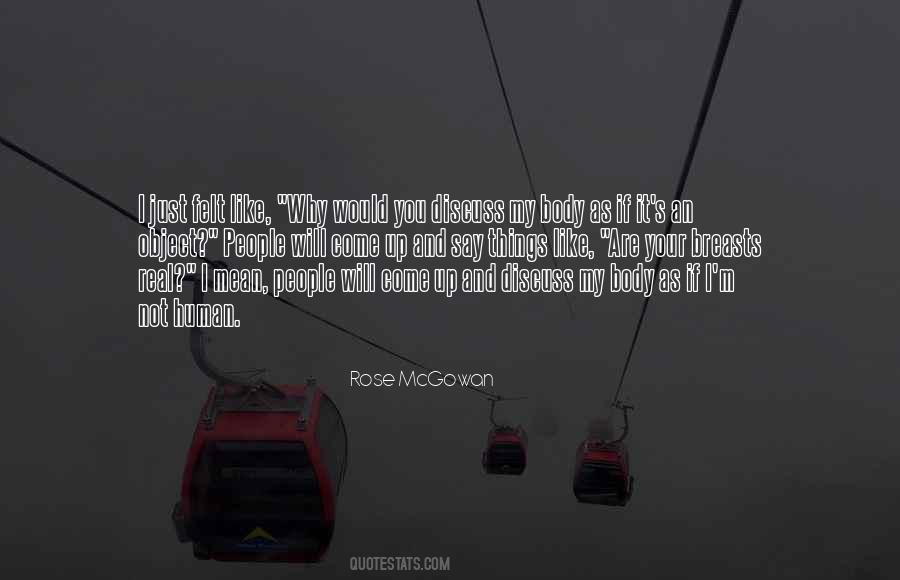 Rose McGowan Quotes #828429