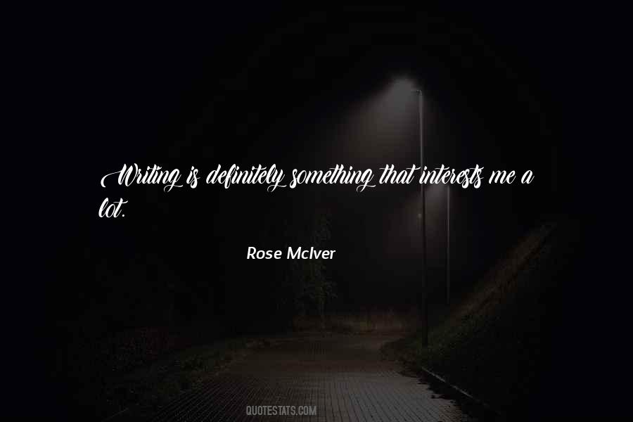 Rose McIver Quotes #1848888