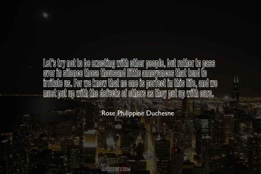 Rose Philippine Duchesne Quotes #85017