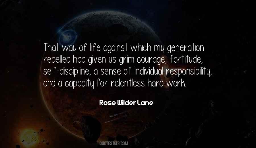 Rose Wilder Lane Quotes #1447707