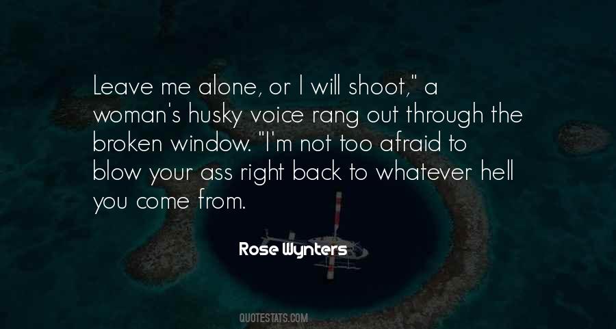 Rose Wynters Quotes #891923