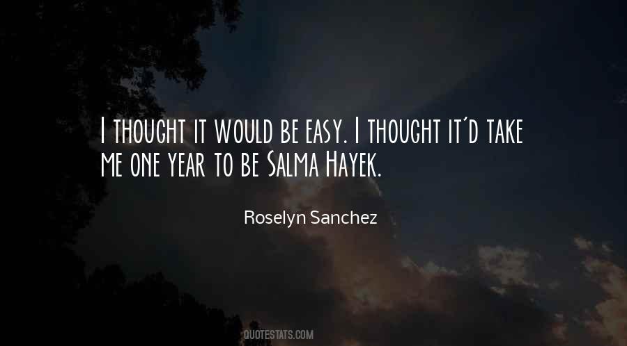 Roselyn Sanchez Quotes #144176