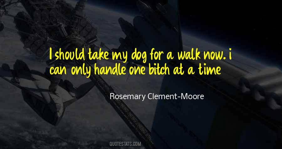 Rosemary Clement-Moore Quotes #13870