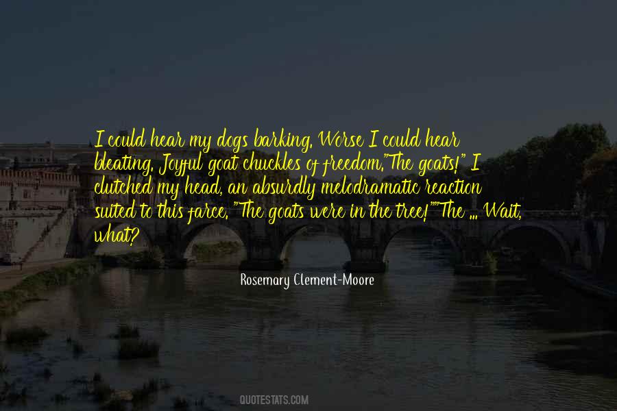 Rosemary Clement-Moore Quotes #1715404
