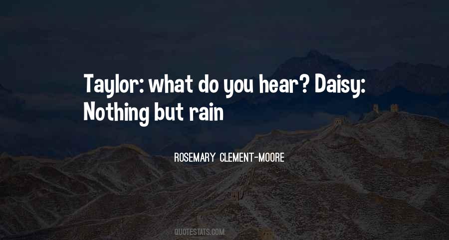 Rosemary Clement-Moore Quotes #919579