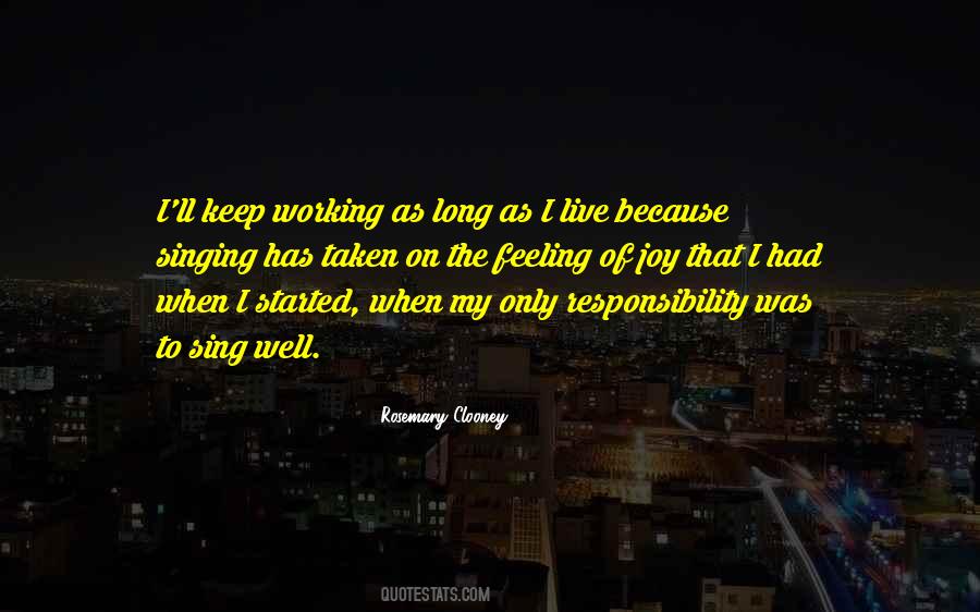 Rosemary Clooney Quotes #1335031