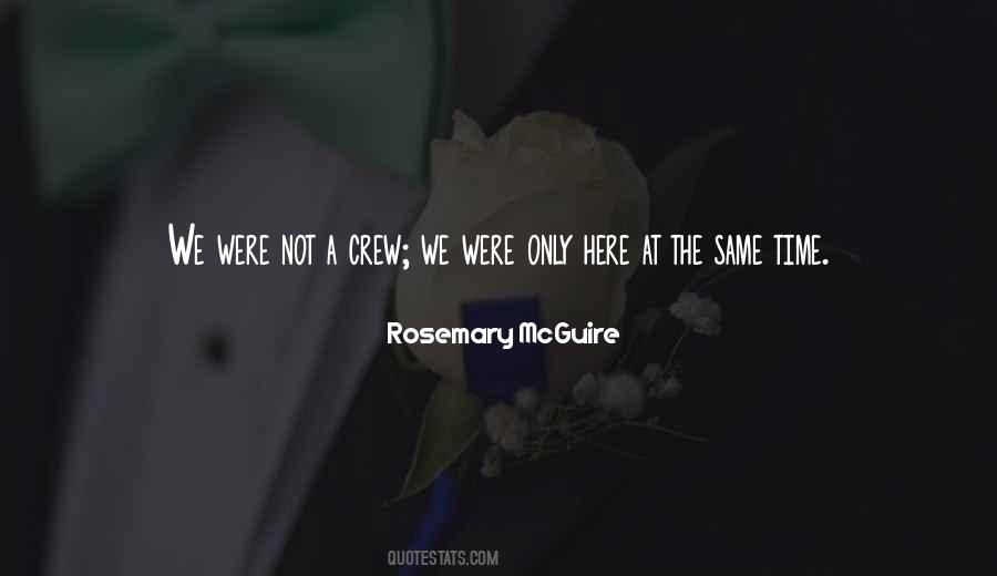 Rosemary McGuire Quotes #859275