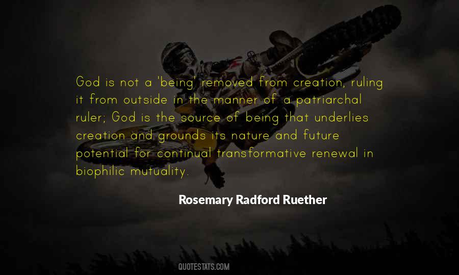 Rosemary Radford Ruether Quotes #1485742