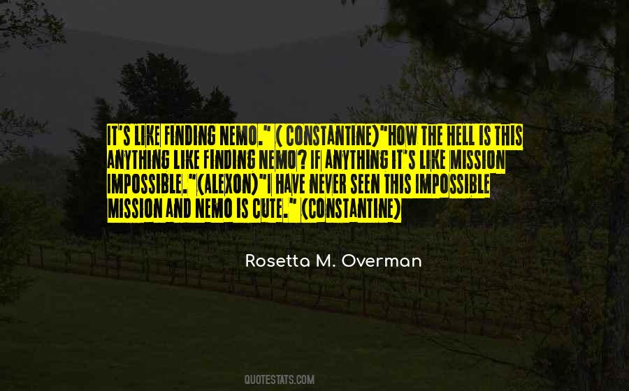 Rosetta M. Overman Quotes #1872559