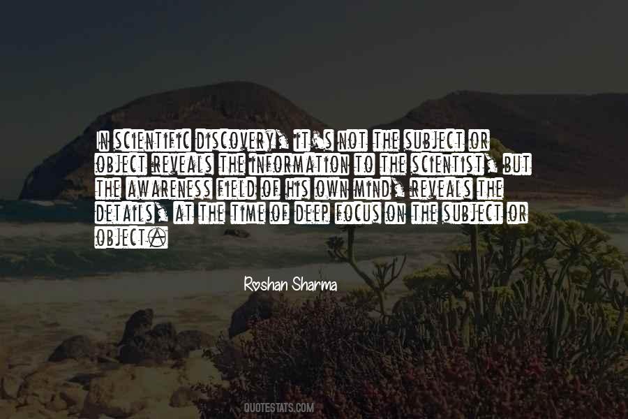 Roshan Sharma Quotes #172593
