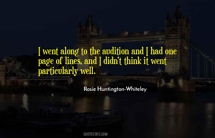 Rosie Huntington-Whiteley Quotes #460958