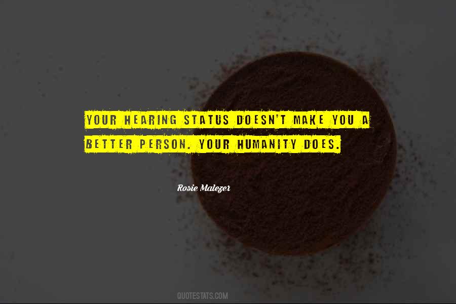 Rosie Malezer Quotes #910681 Rosie Malezer Quotes #910681