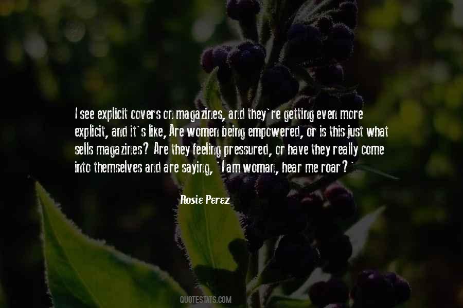 Rosie Perez Quotes #463514
