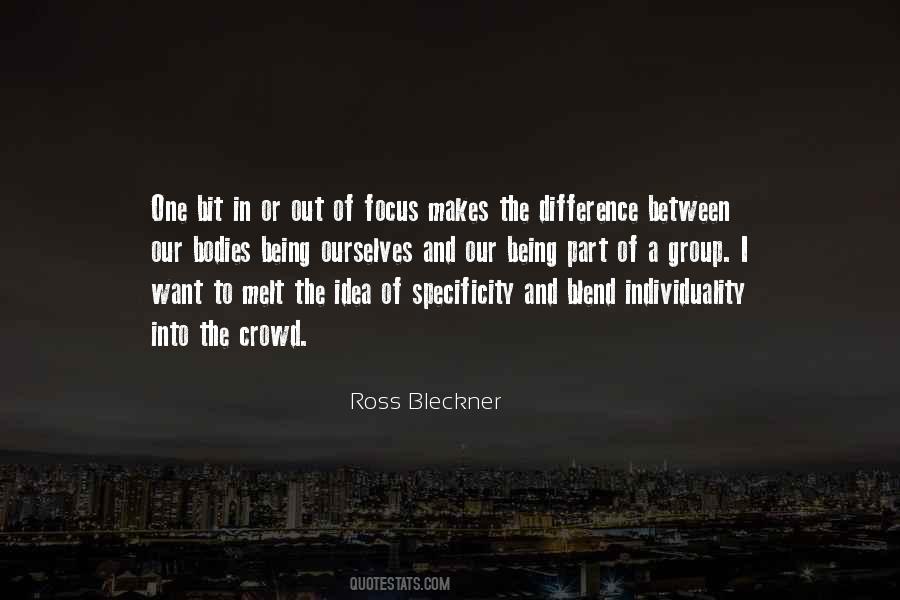 Ross Bleckner Quotes #369455