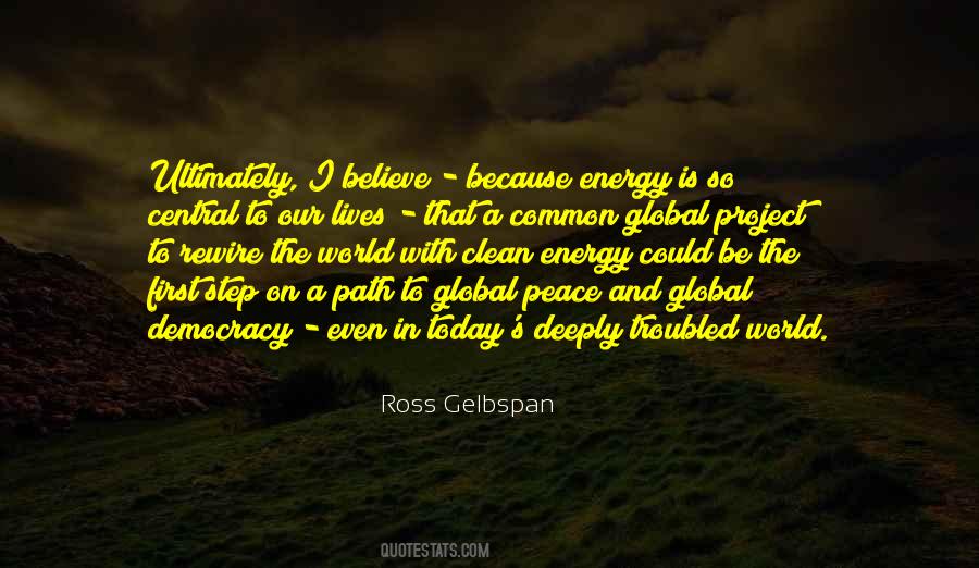 Ross Gelbspan Quotes #179734