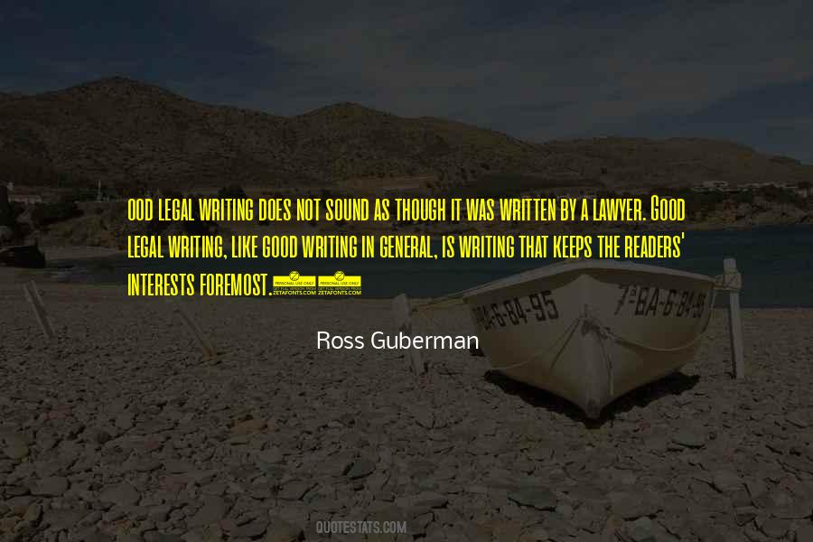 Ross Guberman Quotes #274491