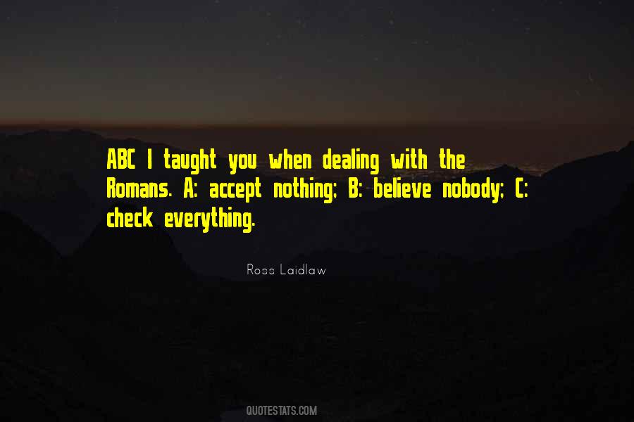 Ross Laidlaw Quotes #1816523