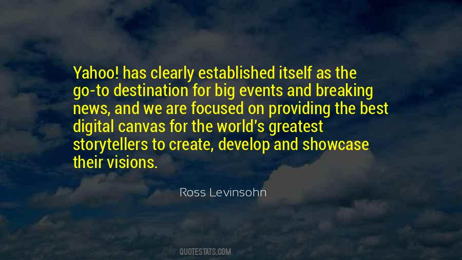 Ross Levinsohn Quotes #633758