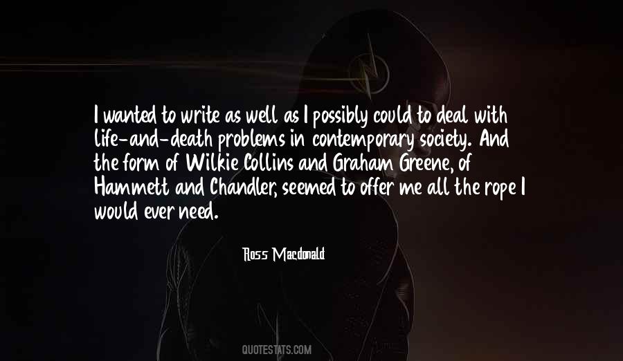 Ross Macdonald Quotes #177748