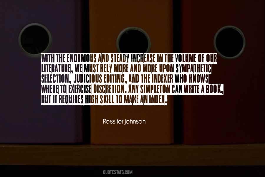 Rossiter Johnson Quotes #1163085