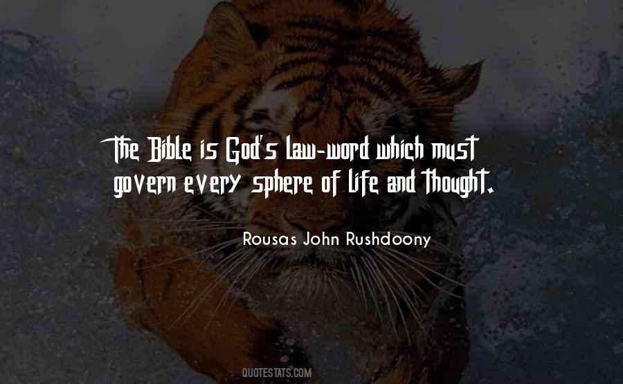 Rousas John Rushdoony Quotes #1694104