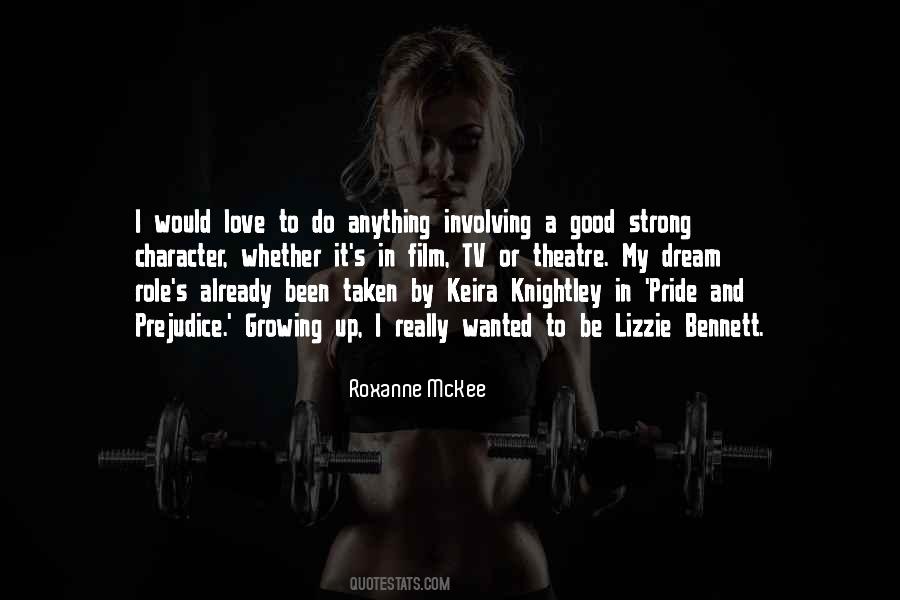 Roxanne McKee Quotes #1061497 Roxanne McKee Quotes #1061497