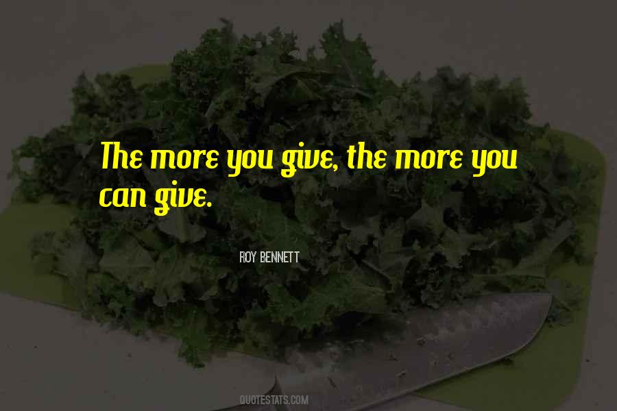 Roy Bennett Quotes #673125