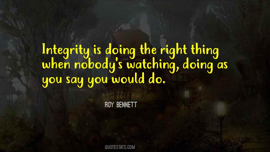 Roy Bennett Quotes #873869