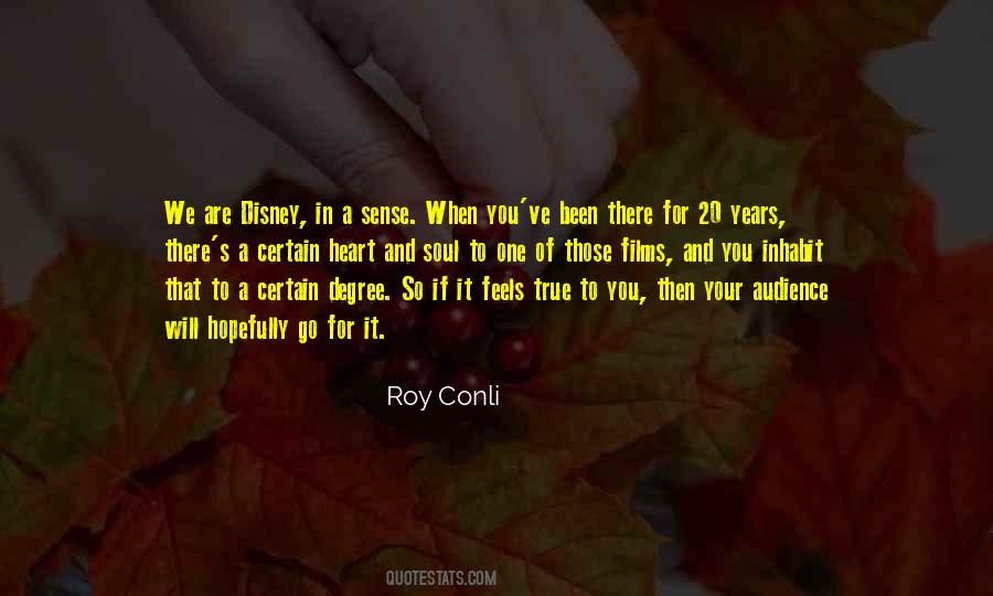 Roy Conli Quotes #824353