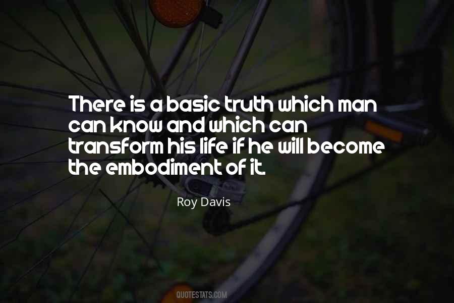 Roy Davis Quotes #210541