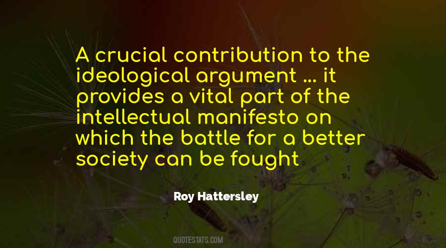 Roy Hattersley Quotes #1196373