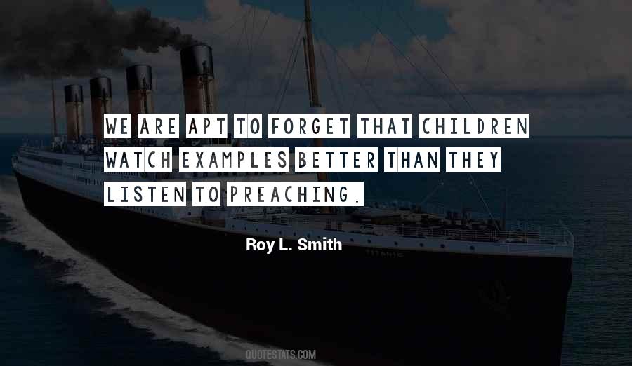 Roy L. Smith Quotes #1476284